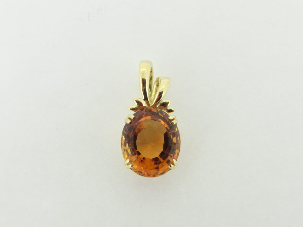 シトリンペンダント