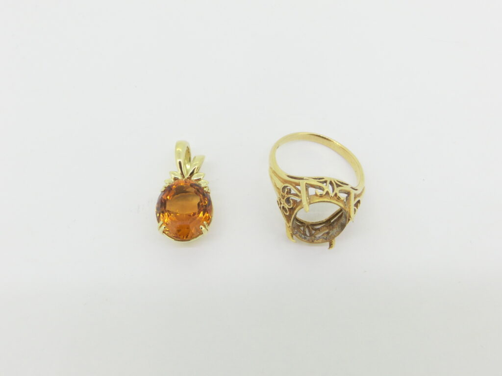 シトリンペンダント
